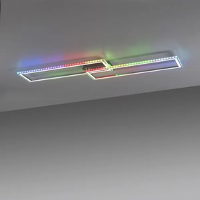 Leuchten Direkt 14635-55 - Plafoniera LED RGB dimmerabile FELIX 34,5W/230V