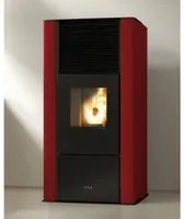 Termostufa a Pellet ANSELMO COLA Modello ENERGYCA 23,5 kW - Disponibile In Vari Colori Bianca