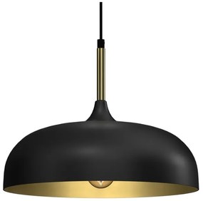 Brilagi - Lampadario a sospensione con filo ABRAHAM 1xE27/60W/230V diametro 35 cm nero