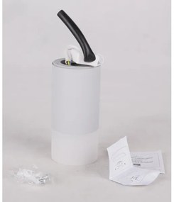 Faretto TUBA 1xGU10/15W/230V grigio/bianco