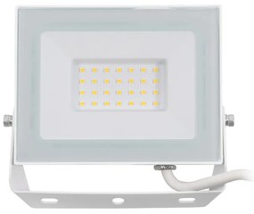 Faro LED 30W Slim Bianco IP65 - con Osram chip LED Colore Bianco Naturale 4.000K