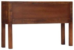 Credenza 118x30x75 cm in legno massello di mango