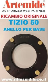 Artemide Tizio ricambio anello per base particolare N° 14
