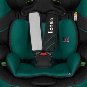 Lionelo - Seggiolino auto LEVI ONE i-Dimensioni 76-150 cm nero/verde