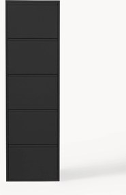 Scarpiera da parete con scomparti a ribalta Caruso