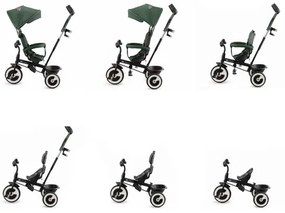 KINDERKRAFT - Triciclo per bambini ASTON Mystic verde