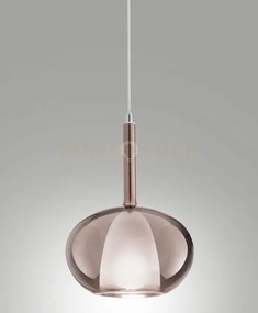 3787-50-107 edison vetro ametista d.22cm completo di cavo x kit luci