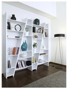 Libreria bianca 190x195 cm Delta - TemaHome