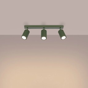 Lampada da soffitto KARBON 3L in Alluminio 3xGU10