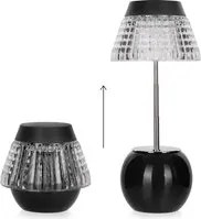 Lampada da tavolo touch portatile nera