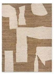 Piece Rug 140 x 200 Off-White/Toffee - Ferm Living