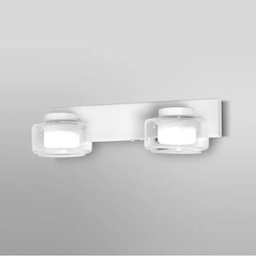 Ledvance -Applique a LED da bagno ORBIS FLAME 2xLED/5,5W/230V IP44 bianco