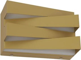 Searchlight 86410GO - Lampada da parete LED SECTION LED/18W/230V, finitura oro