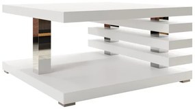 Tavolino KYOTO 31x60 cm bianco opaco