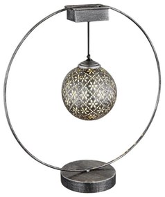 Globo 36618 - Lampada solare LED/0,06W/1,2V argento IP44