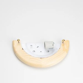 Brilagi - Lampada da parete ORBIS 1xE27/60W/230V 30 cm pino