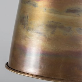 Lampada a sospensione vintage rame con oro - Burn