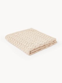 Coperta in cotone a maglia Vera