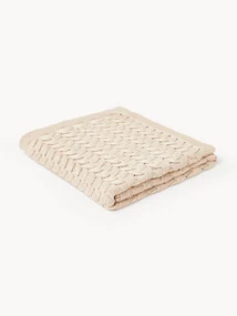 Coperta in cotone a maglia Vera