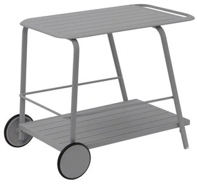Carrello da dessert in alluminio colore grigio Naterial Idaho X 69.5 cm