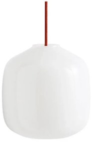 Buoy Glass 200 Lampada a Sospensione Opal/Rusty Red - Hay