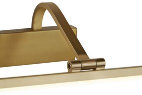 Applique Moderna Bilbao Acciaio Ottone Policarbonato Led 14W 3000K