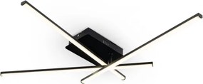 Brilagi - Plafoniera LED STRIPES LED/30W/230V nera