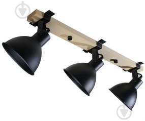 Faretto 3xE27/40W/230V nero