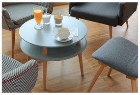 Tavolo contenitore grigio chiaro UFO, Ø 45 cm Ufo - Ragaba