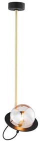 Jupiter 1890 - Lampadario su palo PLANET 1xG9/10W/230V dorato
