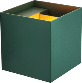 Lampada da parete per esterni verde scuro con LED IP54 - Edwin