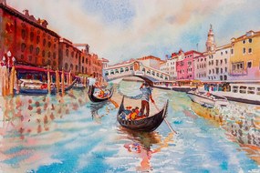 Carta da parati – Gondola veneziana