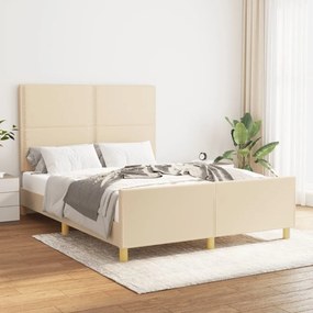 Giroletto Senza Materasso Crema 140x200 Cm İn Tessuto /