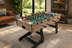 Tavolo da Calcio Balilla Deluxe Pieghevole Verticale...