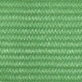 Vela Parasole 160 g/m² Verde Chiaro 3,5x3,5x4,9 m in HDPE