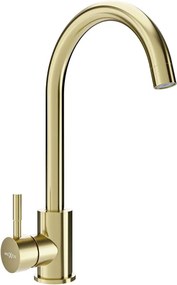 Mexen Foggia batteria da cucina, oro spazzolato - 671800-50