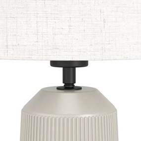 Eglo 900823 - Lampada da tavolo CAPALBIO 1xE27/40W/230V color crema