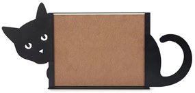 Cornice verticale in metallo nero 36x16 cm Hidden Cat - Balvi