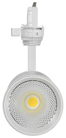 Faro LED 40W Dimmerabile 0-10V per Binario Trifase 38/60° Bianco CCT Colore Bianco Variabile CCT