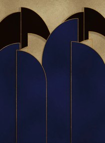 Coordonne Carta da parati panoramica Pavilion Metallics - Gold