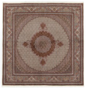Tabriz Tappeto 210x200 (Iran) Annodato A Mano