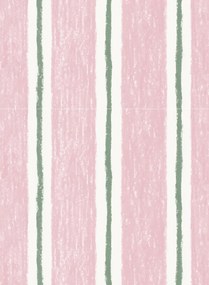 Sandberg Carta da parati Albin - Pink