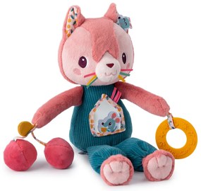 Lilliputiens - Giocattolo di stoffa con attività - Jeanne la gattina