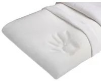 Guanciale 42x72x11 cm in Memory Foam Bianco