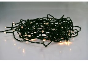 Brilagi - Catena LED natalizia da esterno 500xLED/8 funzioni 55m IP44 bianco caldo