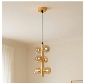 Brilagi - Lampadario LED a sospensione con filo MILLA 6xG9/3W/230V oro