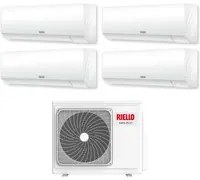 Climatizzatore Condizionatore Riello Quadri Split Inverter serie AARIA PLUS I 9+12+12+12 con AARIA MULTI 485 PI R-32 Wi-Fi Integrato 9000+12000+12000+12000