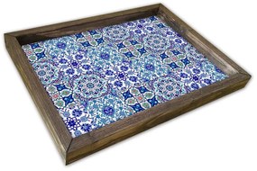 Vassoi di legno Paisios, 30 x 40 cm - Traxory