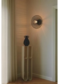 Nordlux - Plafoniera BERONI 1xE27/60W/230V Ø 40,3 cm nera