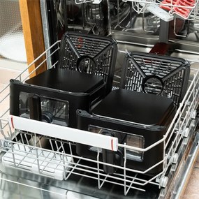 TESLA Electronics AirCook - Friggitrice ad aria multifunzione digitale 11 l 2800W/230V nera